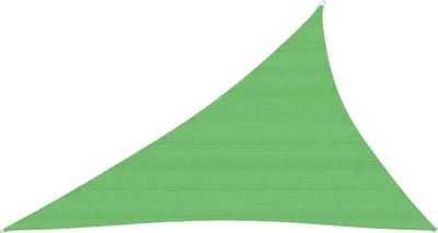Produktbild von The Living Store Sonnensegel 160 g/m² Hellgrün 3x4x5 m HDPE