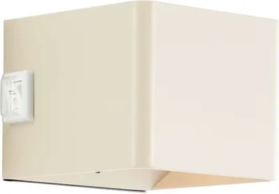 Obrázok produktu pre Magnetické vonkajšie nástenné svietidlo ISEO, dobíjateľné, krémové, LED, detektor, 4 W, 300 lm, 3000 K, USB