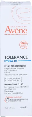 Immagine prodotto di Avène Tolerance Hydra-10 fluido idratante per pelli sensibili, normali e miste, 40 ml crema