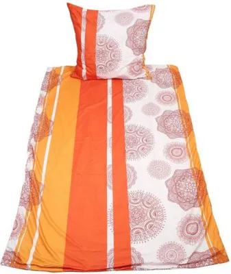Produktbild von Bettwäsche 2-teiliges Set 135 x 200 Orange Rot