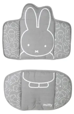 Produktbild von roba Sitzverkleinerer, Hochstuhleinlage miffy® Sitzkissen 2-tlg. für Treppenhochstuhl Sit Up/Grow Up