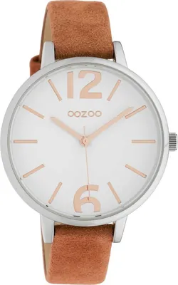 Image de Oozoo dames bracelet en cuir montre Timepieces brun analogique montre à quartz UOC10435