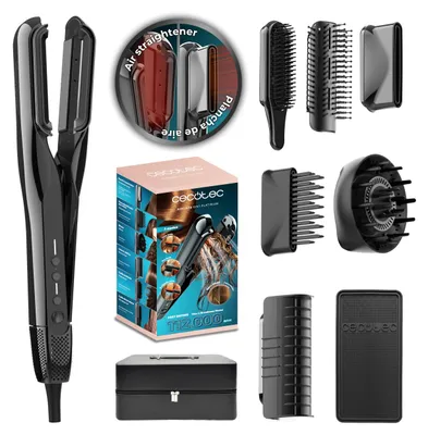 Produktbild von Cecotec AirLisse 6in1 Elite, Multistyler, Airflow, Tasten, 13 l/s, 112000 RPM, Schwarz
