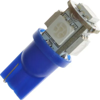 Produktbild von LED lamp - Ledson - 5-Led - T10 / W5W - Blau - 12V