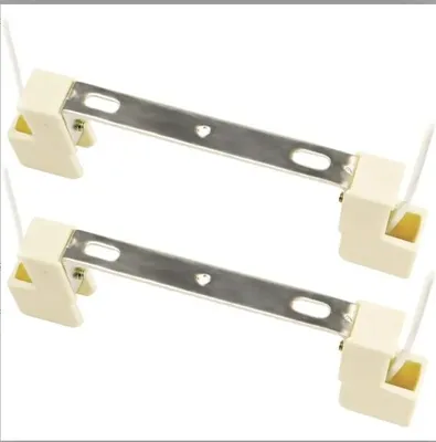 Produktbild von R7S 118 mm Halogenlampenfassung und R7S LED-Lampenfassung, AC 100–240 V, R7S J118 linearer Keramiksockelhalter für Strahler/Wand-/Deckenlampen.