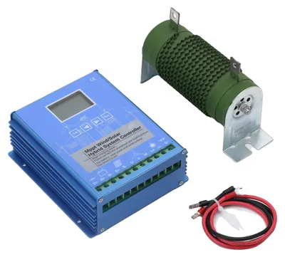 Obrázok produktu pre Hybridný MPPT regulátor, LCD displej, systém riadenia energie pre autonómne systémy, hybridný regulátor, 24V/48V
