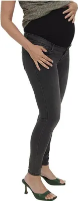 Produktbild von Mamalicious Tanya Piping Vi207 Maternity Jeans Grau XL Grau XL
