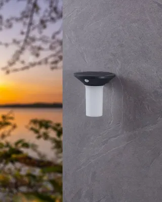 Produktbild von Eglo Led Solarleuchte Außenlampe Corbezzola Schwarz Sensor Lichtquelle Lampe