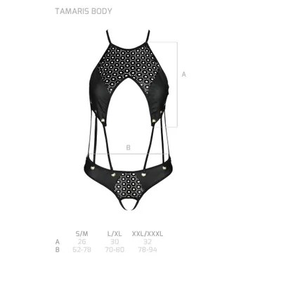 Zdjęcie produktu dla PE Tasmina body czarny XXL/XXXL