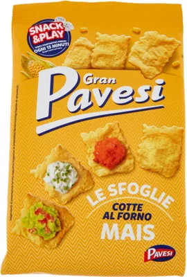 Zdjęcie produktu dla Gran Pavesi Sfoglie Mais 150g włoskie krakersy kukurydziane