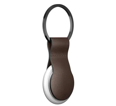 Obrázek produktu pro Nomad Leather Loop, brown - Apple Airtag