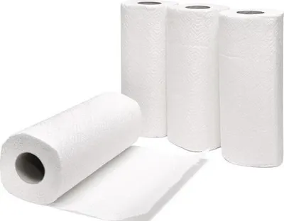 Image de Rouleau de papier essuie-tout ELOclean Plus, L env. 11 m x l env. 220 mm, blanc brillant, 3 couches, 4 rouleaux/paquet