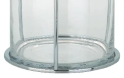 Produktbild von Sompex Ersatzglas Lampenfuß Boston – klarer Glaszylinder für Tischleuchte 96016