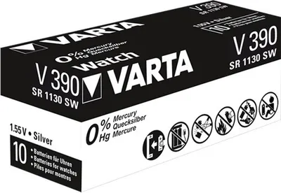 Produktbild von Varta Uhrenbatterie V390