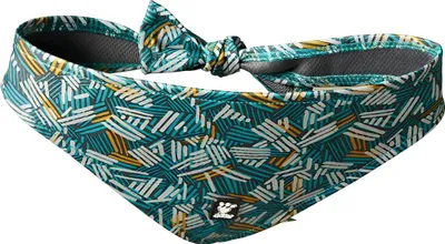 Produktbild von Hurtta Hundehalstuch Zhero Safety Bandana peacock (petrol), Größe: M