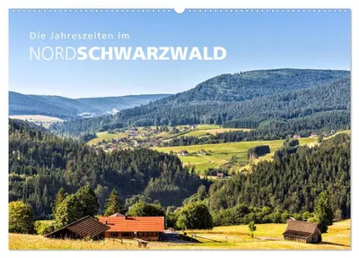 Produktbild von Die Jahreszeiten im Nordschwarzwald (Wandkalender 2027 DIN A2 quer), CALVENDO Monatskalender