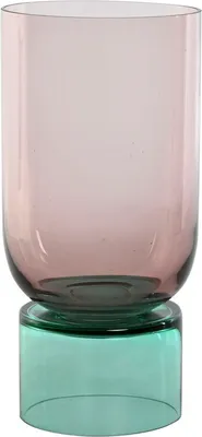 Obrázek produktu pro Váza Home ESPRIT dvoubarevná křišťálová 15 x 15 x 32 cm