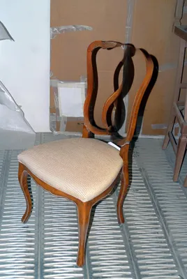 Produktbild von Esszimmer Wohnzimmer Stuhl Holz Sessel Möbel Lehnstuhl Stuhl Luxus Möbel Braun