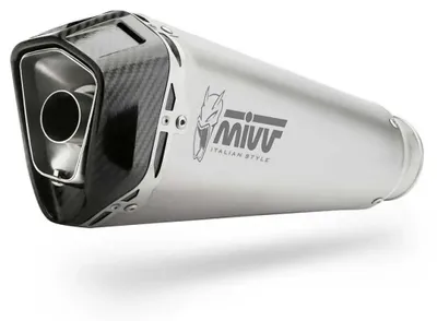 Immagine prodotto di Marmitta Slip-on MIVV Delta race omologata in acciaio inox per KTM 890 duke