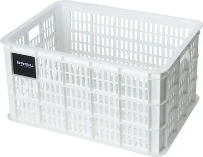 Immagine prodotto di cassa per biciclette riciclate L 40 litri bianco - 21162