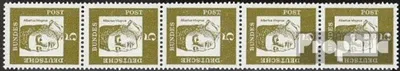 Produktbild von Briefmarken BRD (BR.Deutschland) 1961 Mi 347y a R Fünferstreifen postfrisch Bedeutende Deutsche