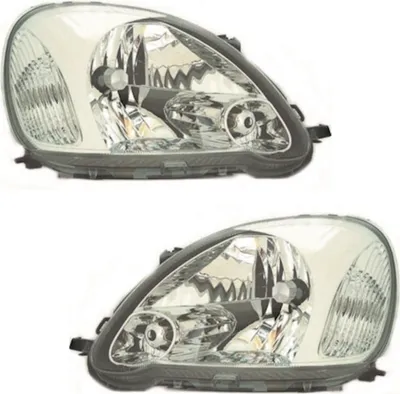 Produktbild von TYC Scheinwerfer Set für Toyota Yaris CP10 3/2003-9/2005 H4 Halogen Streuscheibe
