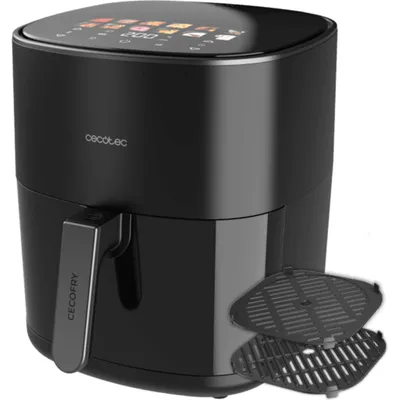 Zdjęcie produktu dla Cecotec Cecofry&Grill Duoheat 6500, Frytkownica na gorące powietrze, 6,5 l, 40 °C, 200 °C, Pojedyńczy, Czarny
