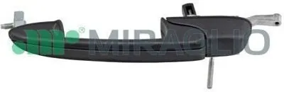Produktbild von MIRAGLIO 80/437 Türgriff Hinten Rechts für FIAT BRAVA (182) Schwarz