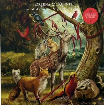 Zdjęcie produktu dla Loreena Mckennitt - A Midwinter Night's Dream (Limited Edition) (140 g) (Transparent Red Coloured) (LP)