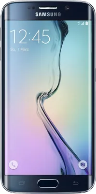 Produktbild von Samsung SM-G925FZKADBT Sam Galaxy S6 edge  G925F  32-A-12,95 bk | Samsung Galaxy S6 edge, 32 GB black