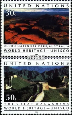 Produktbild von Briefmarken UNO - New York 1992 Mi 625-626 (kompl.Ausg.) FDC Kulturerbe