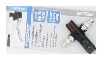 Immagine prodotto di FISCHER 85188 Ganasce freno bicicletta FISCHER, freno a V, a vite
