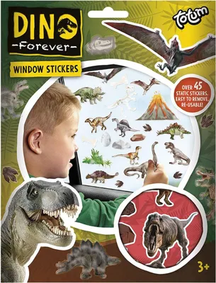 Immagine prodotto di Totum Dino per sempre - adesivo per finestra