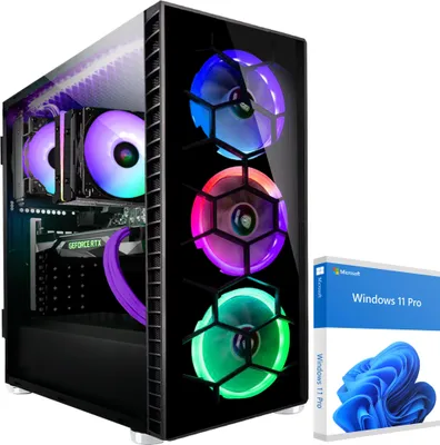 Produktbild von KRAFTPC High End Gaming-PC AMD Ryzen7 5700X - GeForce RTX3060 12GB - 1TB M.2 NVMe SSD - 32GB DDR4 - Win11 - WLAN - Gamer PC Desktop PC Gaming Computer