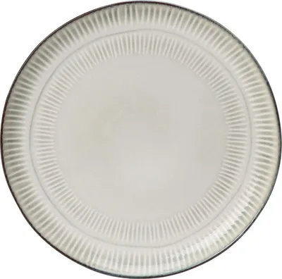 Immagine prodotto di Set di 6 piatti dessert, diametro 21 cm, color grigio, in stoneware