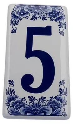 Obrázok produktu pre Heinen Delfts Blauw – Číslo domu: 5
