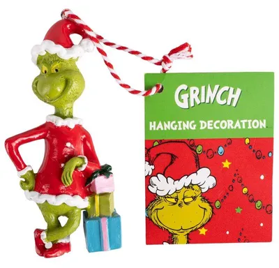 Produktbild von The Grinch Weihnachtskugeln Grinch - Anhänger multicolor Standard