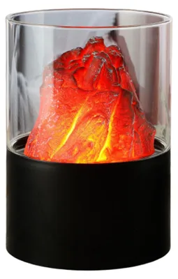 Produktbild von LED Tischkamin Tischfeuer Laterne Kaminfeuer mit Flackereffekt