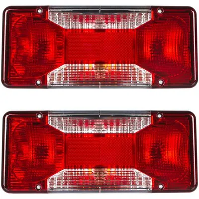 Für Iveco Daily ab 2006- 2x Heckleuchten Rückleuchten Links + Rechts in der Farbe von GOLDCAR