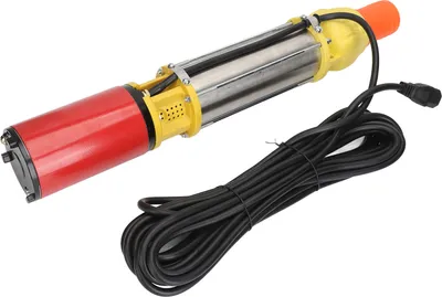 Image de DC24V 300W Pompe solaire submersible Pompe de puits profond sans balais 5m3/h 20 Meter High Lift Stainless Steel Rod
