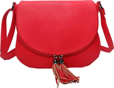 Produktbild von Gallantry, Schultertasche Damen mit Reißverschluss, Rot