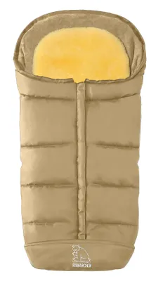 Image de Chancelière confort 2 en 1 beige, série "ourson polaire