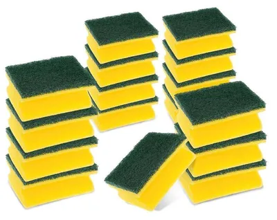 Produktbild von 3M Classic, Grün, Gelb, Rechteckig, Handwäsche, 16 Stück(e)