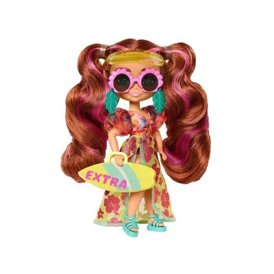Obrázok produktu pre Bábika Barbie Extra Fly Minis cestovateľka v plážovom letnom štýle Mattel