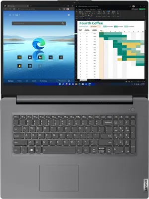 Productafbeelding van Lenovo V17 G4 IRU, Intel® Core™ i5-processor, 43,9 cm (17,3 inch), 1920 x 1080 pixels, 16 GB RAM, 512 GB opslag, Windows 11 Pro