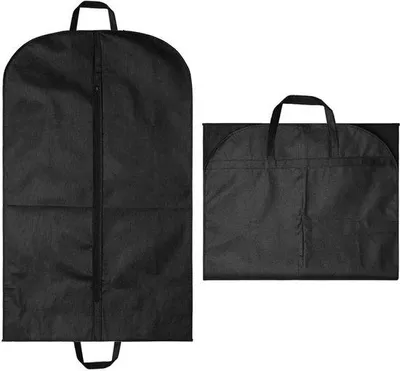 Produktbild von Reisekleiderhülle, 100cm, schwarz, aufrollbar, 2 Tragegriffe