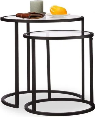 Produktbild von Couchtisch aus Glas, 2er-Set