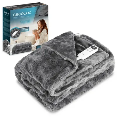 Obrázok produktu pre Cecotec Elektrická deka 180x130 cm HeatConfort Noa (180 x 130). 115 W, 10 nastaviteľných úrovní teploty