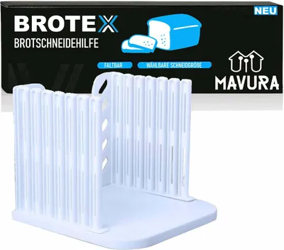 Produktbild von BROTEX Brotschneidehilfe Brotschneider Schneidehilfe Brot Kuchen Gemüse Käse