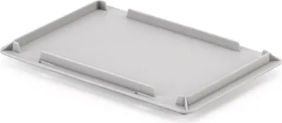 Produktbild von ALUTEC Auflagedeckel für Kunststoffboxen (600x400mm, hochwertiger Kunststoff)